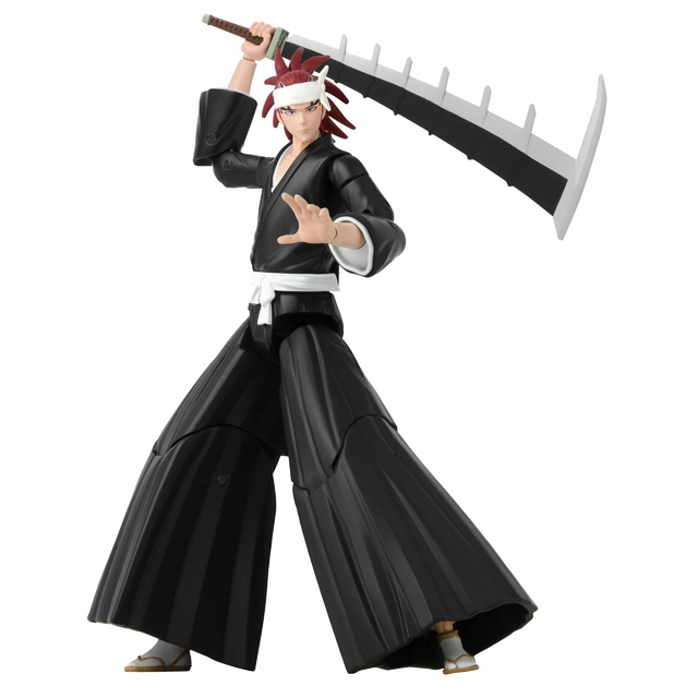 Boneco Bleach Anime Heroes Renji Abarai Bandai F01033