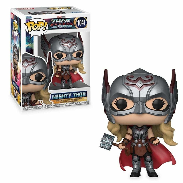 Boneco Funko Pop Marvel Thor Love And Thunder Mighty Thor 1041