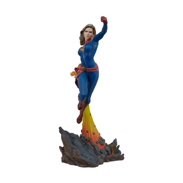 Estátua Captain Marvel - Avengers Assemble - Marvel - Sideshow