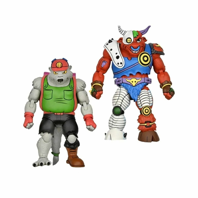 Dirtbag e Groundchuck Two-Pack - TMNT - 7" Scale Neca