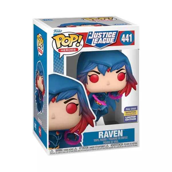 Boneco Funko Pop Justice League Raven 441 Limited Edition