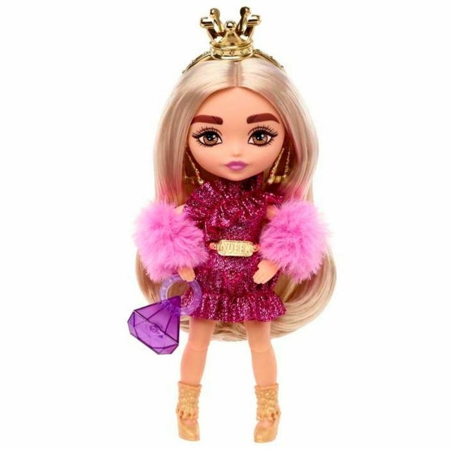 Barbie Extra Minis Vestido de Festa Rosa Hjk67