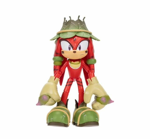 Boneco Gnarly Knuckles Boscage Maze Sonic Prime 13cm Sunny 4225