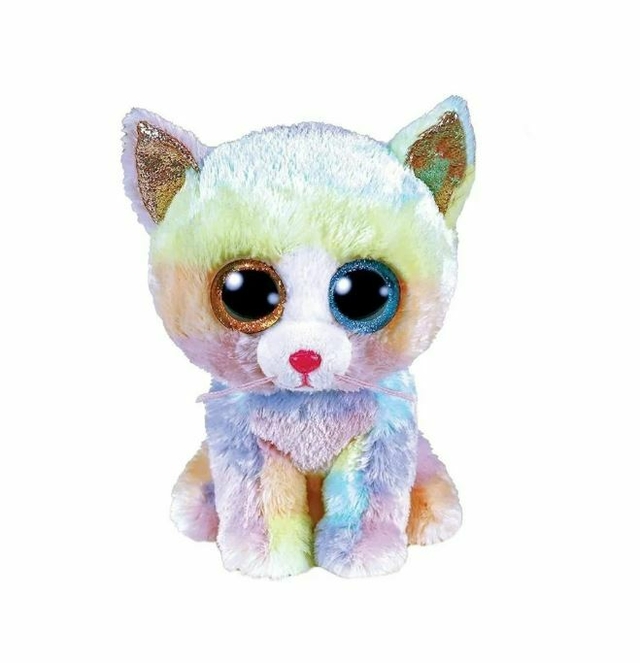 Pelúcia Beanie Boos Ty Gatinho Heather 22 Cm Toyng 44109