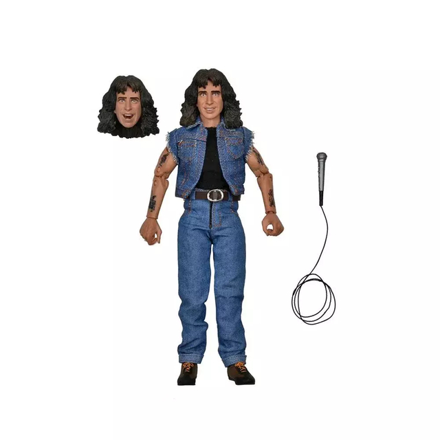 Figura Bom Scott Highway to Hell - ACDC - 8 Clothed - Neca