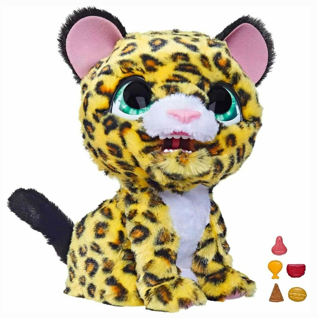 FurReal Pelúcia Interativa Lil' Wilds Lolly Leopardo 20 Cm 3996 Sunny