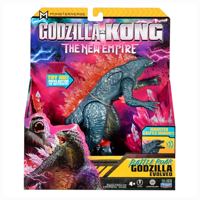 Godzilla Vs Kong The New Empire Godzilla Com Som 17 Cm 3557 Sunny Playmates