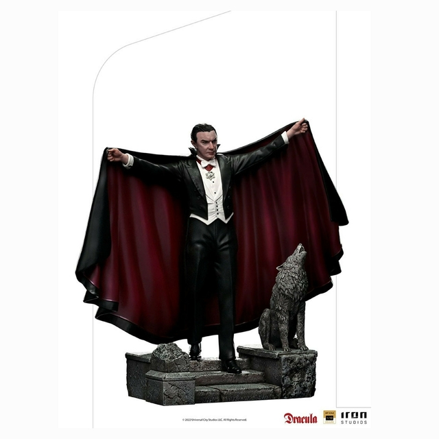 Estátua Drácula Bela Lugosi Deluxe 1/10 Iron Studios