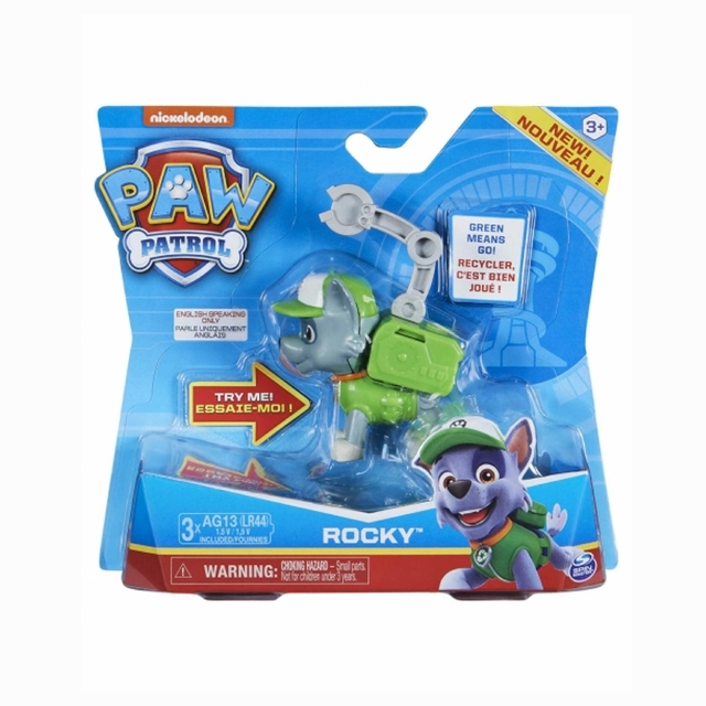 Patrulha Canina Paw Patrol Rocky Com Som 1469 Sunny Spin Master