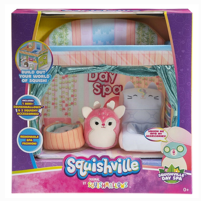Squishmallows Playset Squishville Day Spa 3433 Sunny