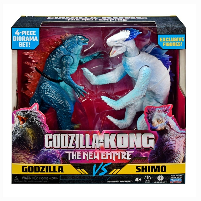 Godzilla Vs Kong The New Empire Godzilla Vs Shimo 15 Cm 3558 Sunny Playmates