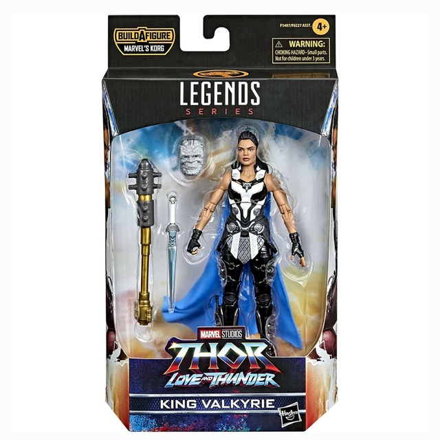 Marvel Legends Series Thor: Love and Thunder King Valkyrie Baf Korg F1407 Hasbro