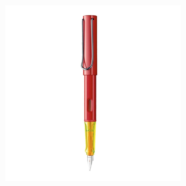 Caneta Lamy Tinteiro All-Star Glossy Red Pena Fina 