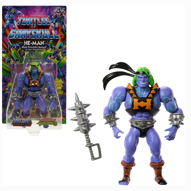 Turtles Of Grayskull Origins He-man Hpr03 Mattel