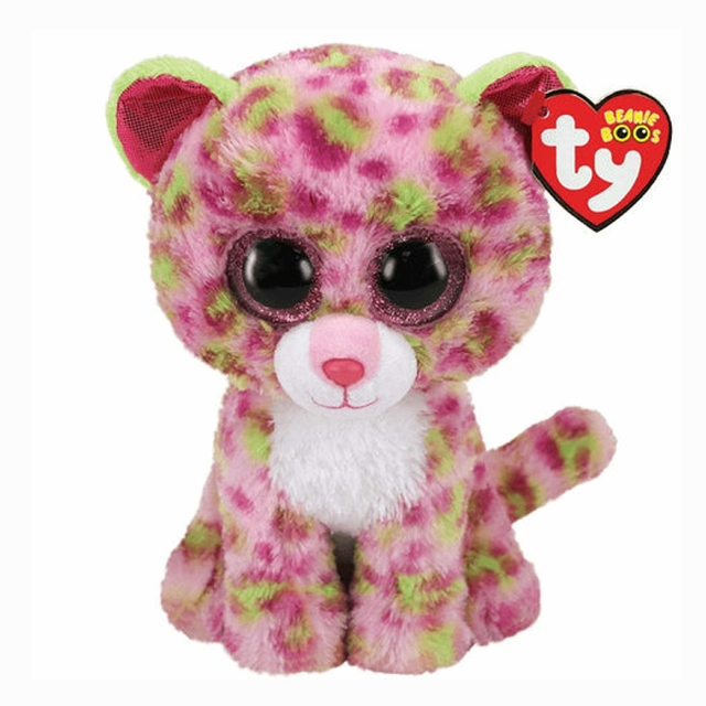 Pelúcia Beanie Boos Ty Leopardo Lainey 16 Cm Toyng 44098