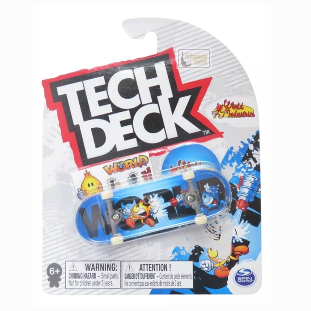 Tech Deck Skate De Dedo 96mm World Industries Blue 2890 Sunny Spin Master