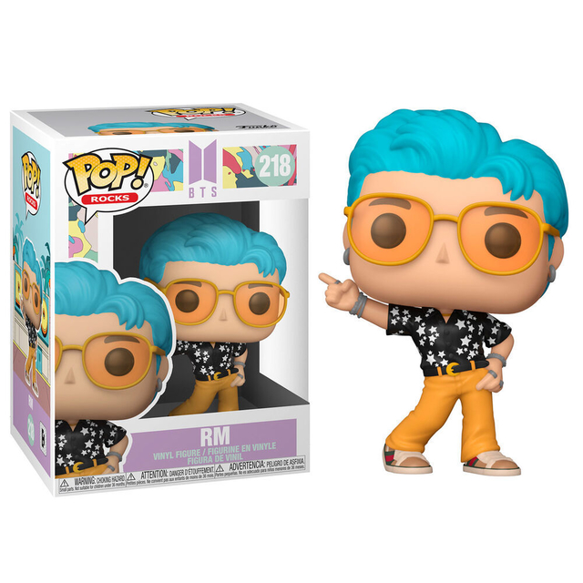 Boneco Funko Pop Rocks Bts Rm 218