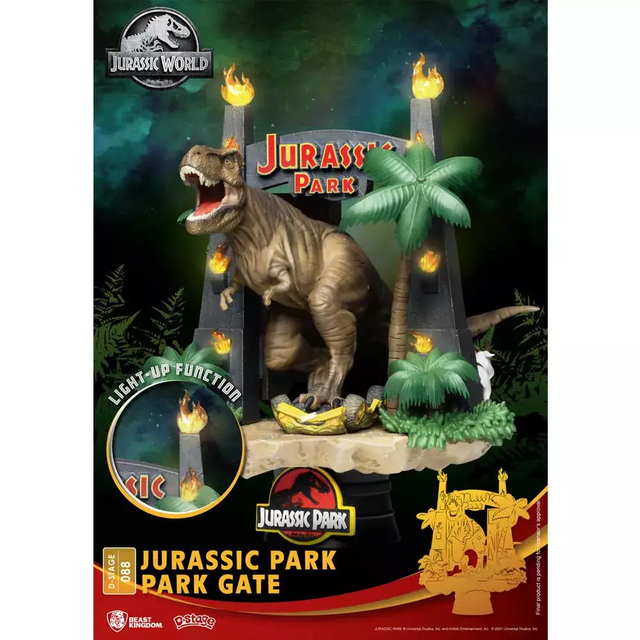 Jurassic Park DS-088 Park Gate D-STAGE Beast Kingdom