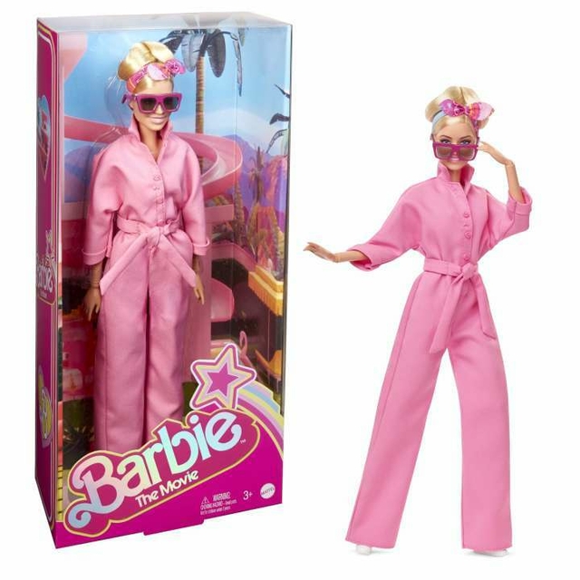 Boneca Barbie O Filme Coleção Macacão Rosa Hrf29 Mattel