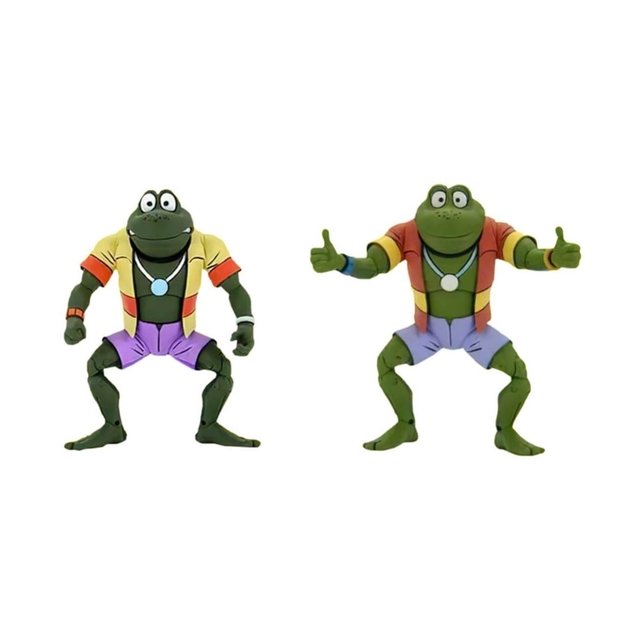 Napoleon and Atilla 7 Cartoon TMNT Neca Embalagem Aberta