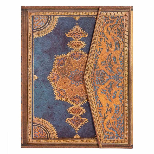 Caderno Paperblanks Safavid Indigo Ultra Capa Dura Pautado 23x18cm 8198-2