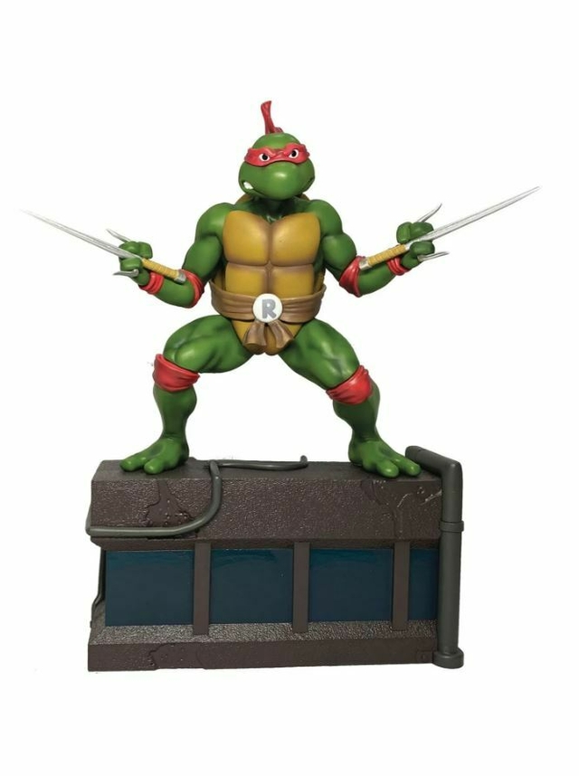 Estátua Raphael  1/8 TMNT  Pop Culture Shock Ja Exposto 