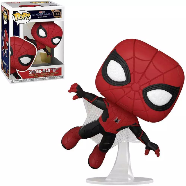 Boneco Funko Pop Marvel Spider-Man No Way Home Spider-Man Upgraded Suit 923