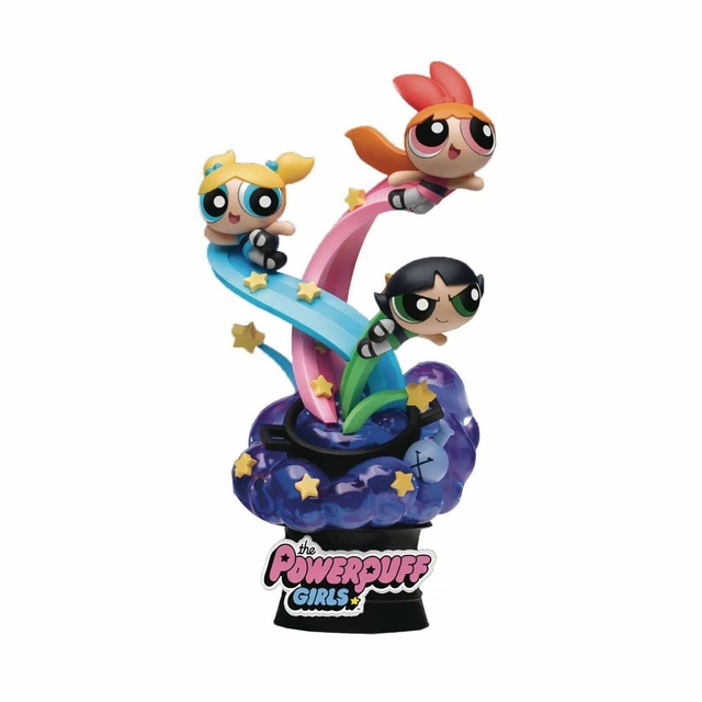 Estátua Powerpuff Girls The Day is Sauved - D-Stage Beast Kingdom