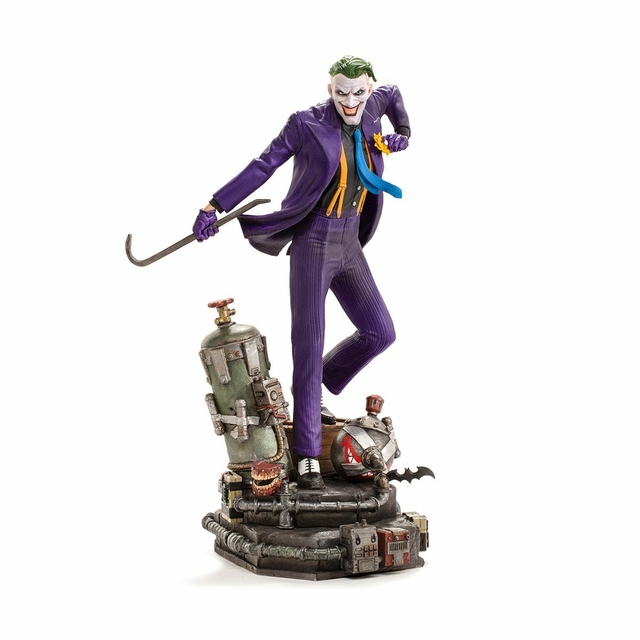 Joker (VERSÃO REGULAR) 1/10 Art Scale - DC Comics - Iron Studios