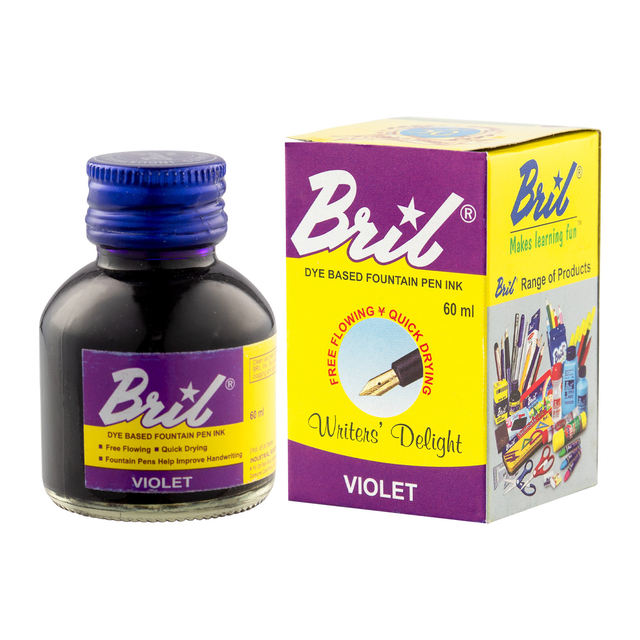 Frasco De Tinta Bril - Violet Violeta 60 ml