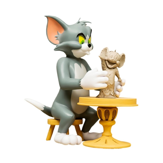 Estátua Tom and Jerry The Sculptor - Tom and Jerry - Soap Studio
