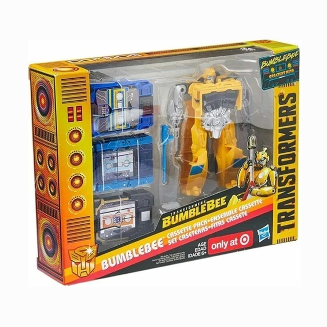 Transformers Bumblebee Triple Changers Cassette Pack Hasbro Não Lacrado