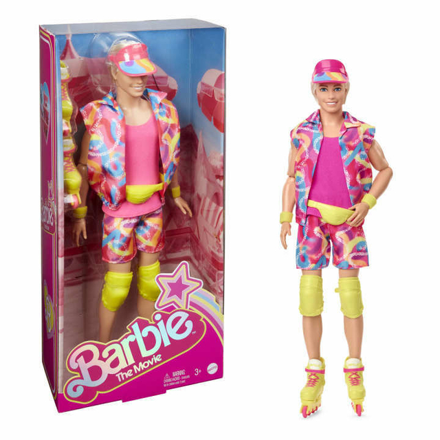 Barbie O Filme Boneco Ken Coleção de Patins Hrf28 Mattel