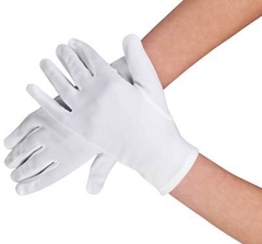 Guantes cortos Blancos