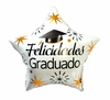 Globo Estrella Felicidades Graduado