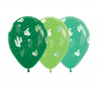 Globos latex cactus Mex x 5 unidades