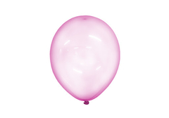 Globos cristal ROSA x 5 - comprar online