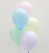 Globo latex pastel surtido x 10