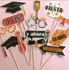 Props Cartelitos Graduacion Egreso