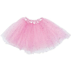 Tutu Pollera rosa 30cm largo