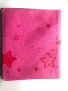 Mantel Fucsia estrellas rojas Friselina - comprar online