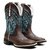 Bota Texana Feminina Bico Quadrado Marrom 7MBoots