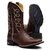 Bota Texana Masculina Bico Quadrado Marrom 7MBoots