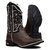 Bota Texana Feminina Quadrado Marrom 7MBoots