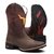 Bota Texana Masculina Bico Quadrado Marrom 7MBoots