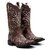 Bota Texana Feminina Bico Quadrado Marrom 7MBoots