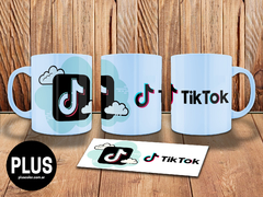 Taza de cerámica TikTok en internet