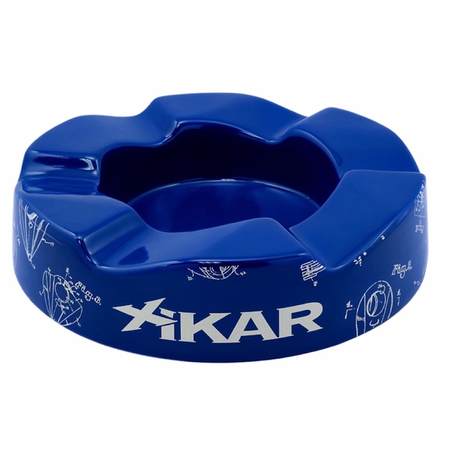 Cinzeiro para charutos XIKAR Wave 2 cerâmica azul