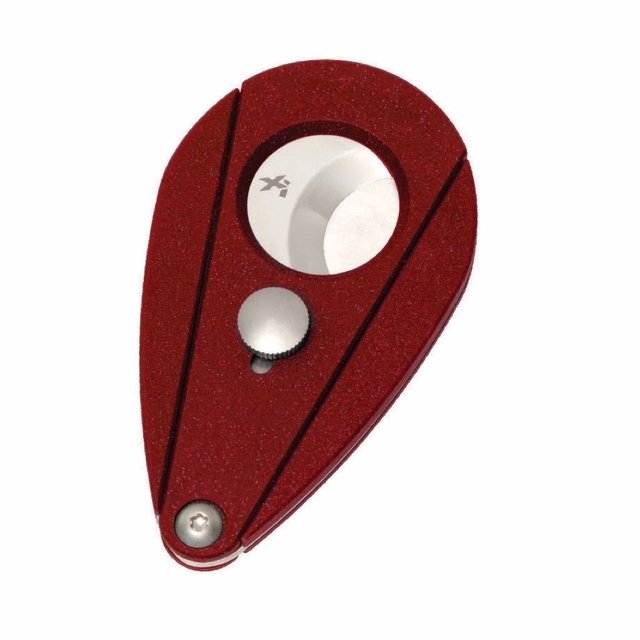 Cortador charutos XIKAR Xi2 lâmina dupla fibra nylon vermelho