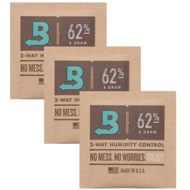 BOVEDA 62% - 4g kit c/3un umidificador ervas fumos alimentos